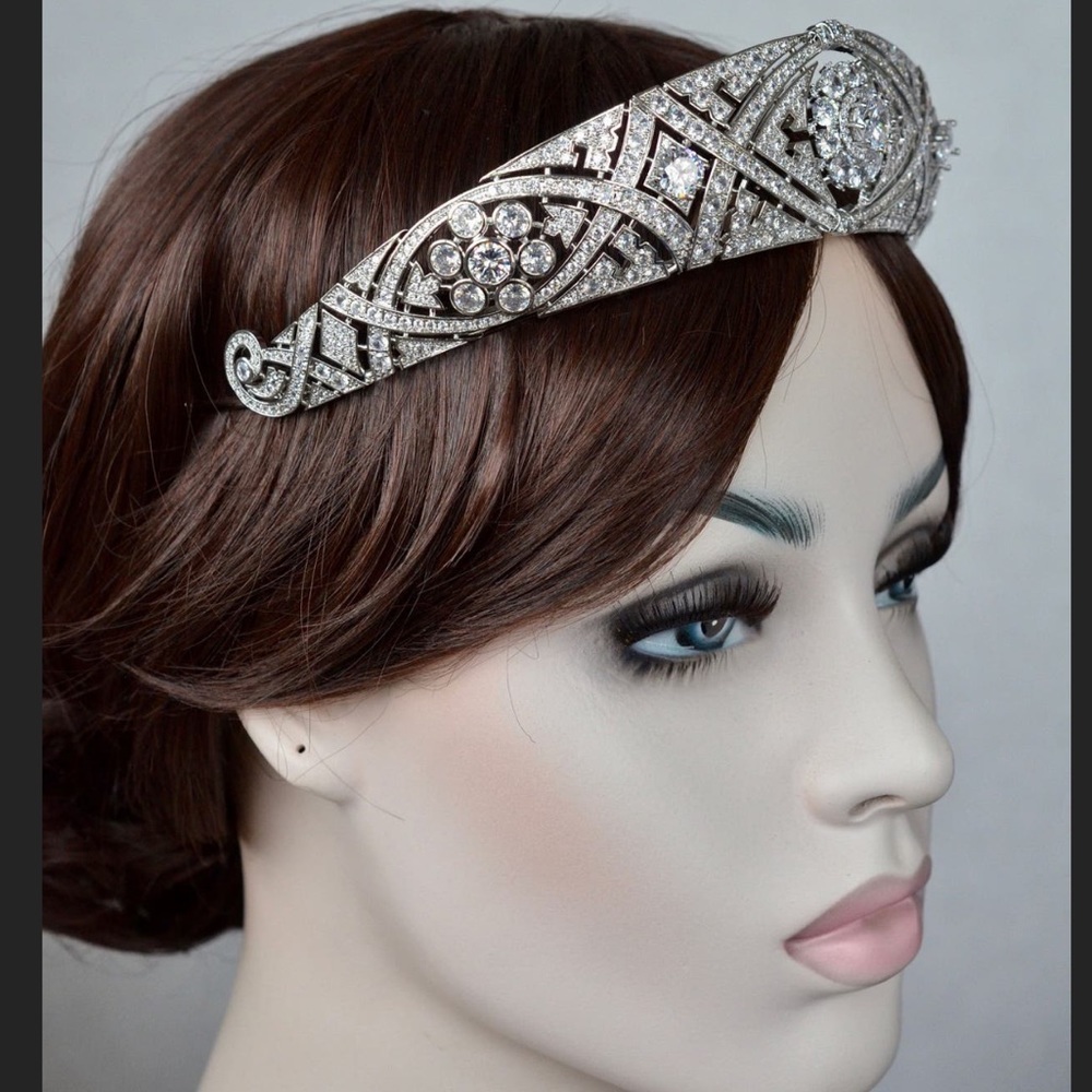 Wedding tiara - Picture 2 of 2